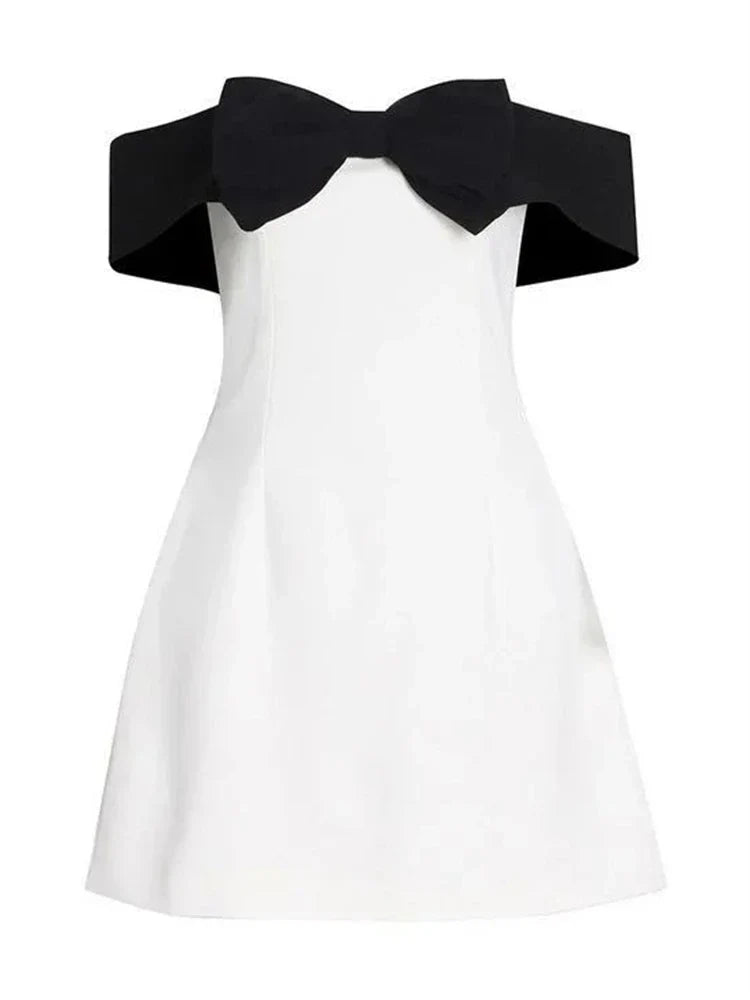 Sylira | Off-Shoulder Mini Dress