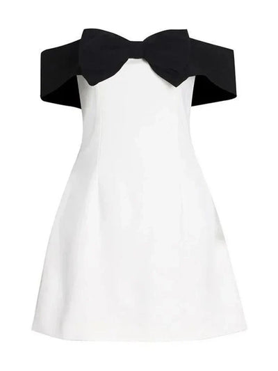 Sylira | Off-Shoulder Mini Dress