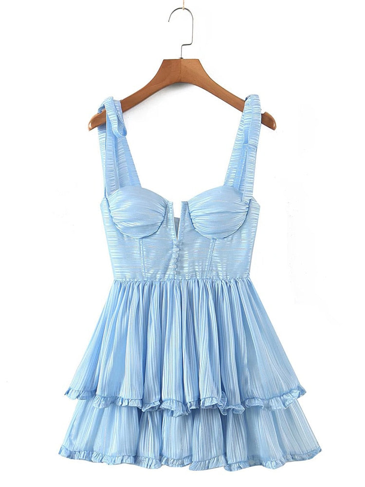 Jasmine | Ruffle Mini Dress