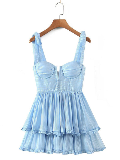 Jasmine | Ruffle Mini Dress