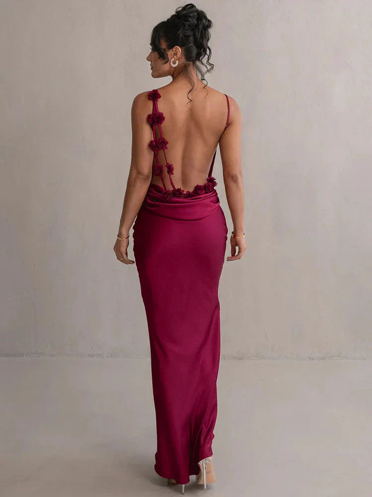 Cassiane | Satin Maxi