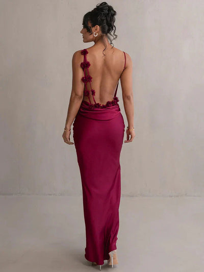 Cassiane | Satin Maxi