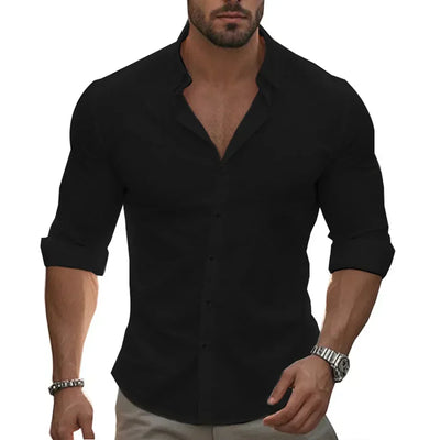 Denny - Casual Long Sleeve Shirt