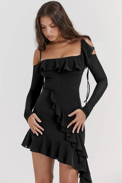 Ruched Mini Dress