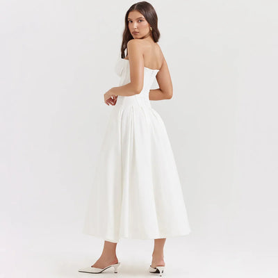 Adriana - Strapless Midi Dress