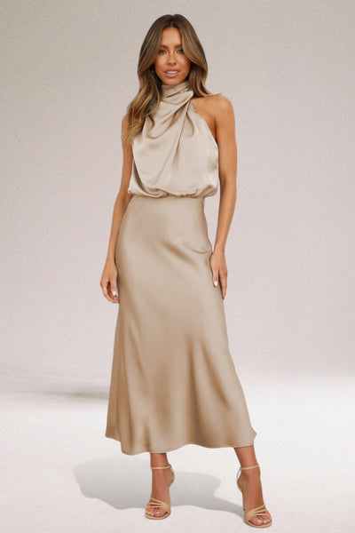 Satin Glamour Dress
