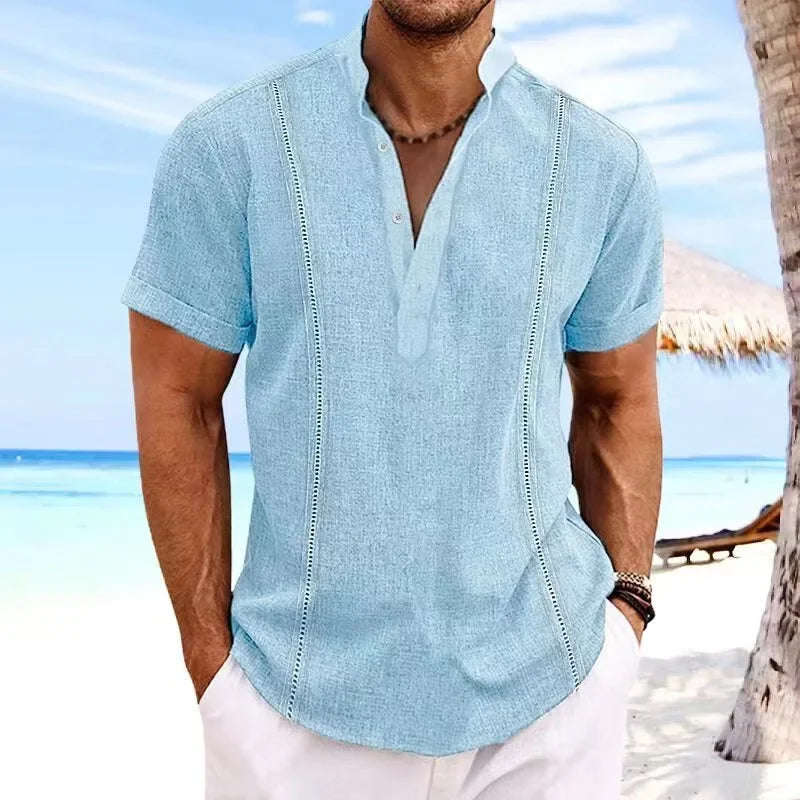 Cuban Collar Shirt