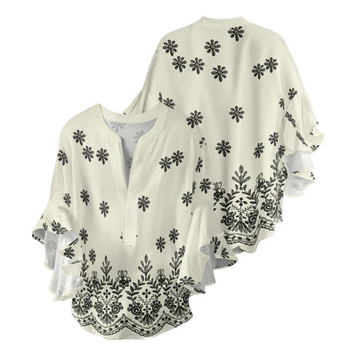Silk blouse "Garden Party" – Timeless & chic