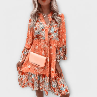 Boho A-Line Dress