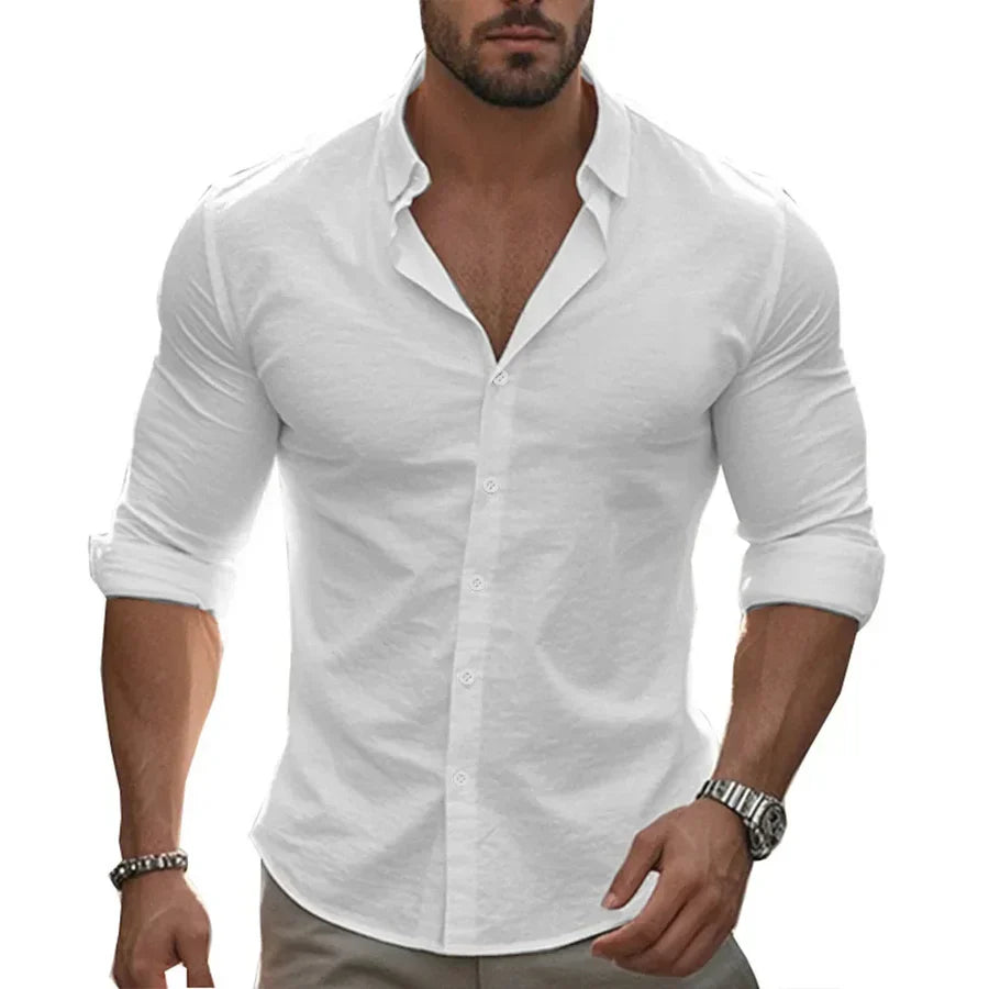 Denny - Casual Long Sleeve Shirt