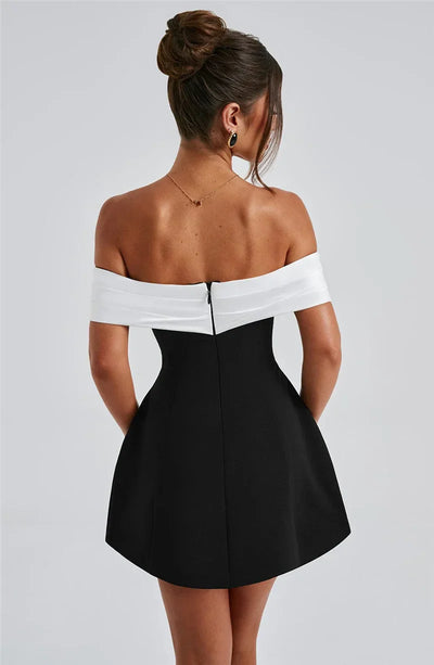 Bianca | Satin Mini Dress