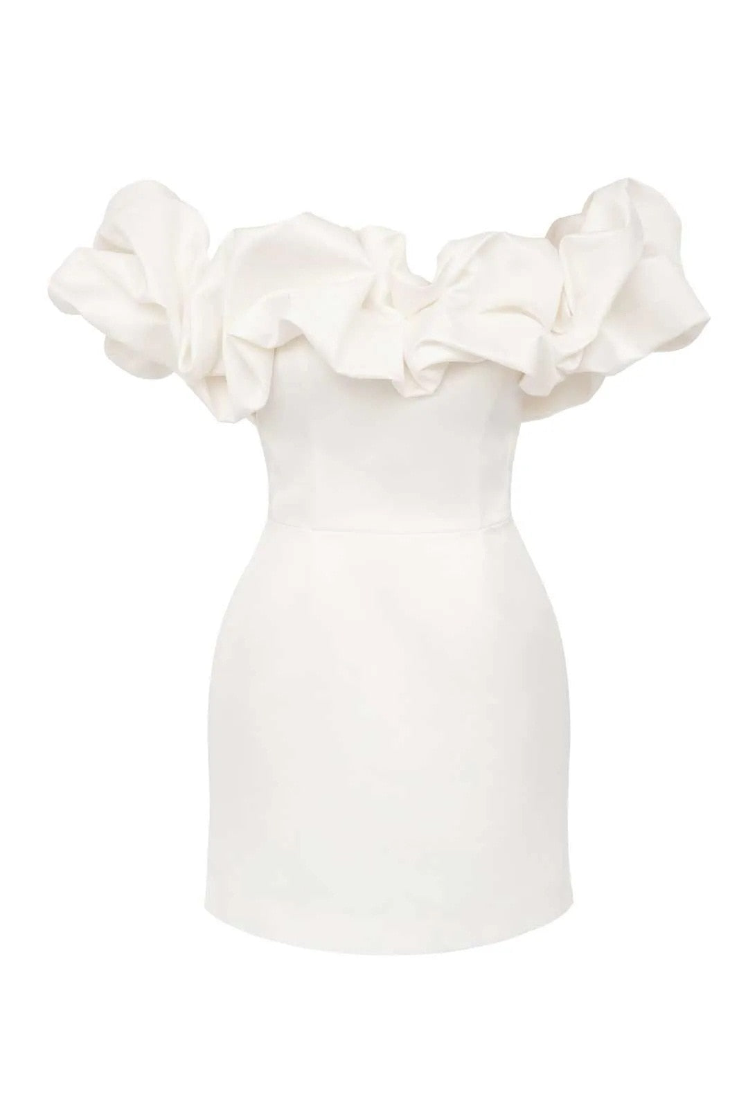 Satin Mini Dress - Whispers of Elegance