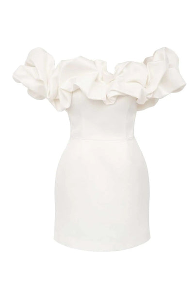 Satin Mini Dress - Whispers of Elegance