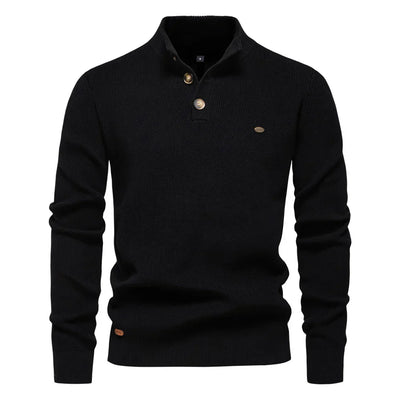 MIRAVO | Men's Button Design Jumper