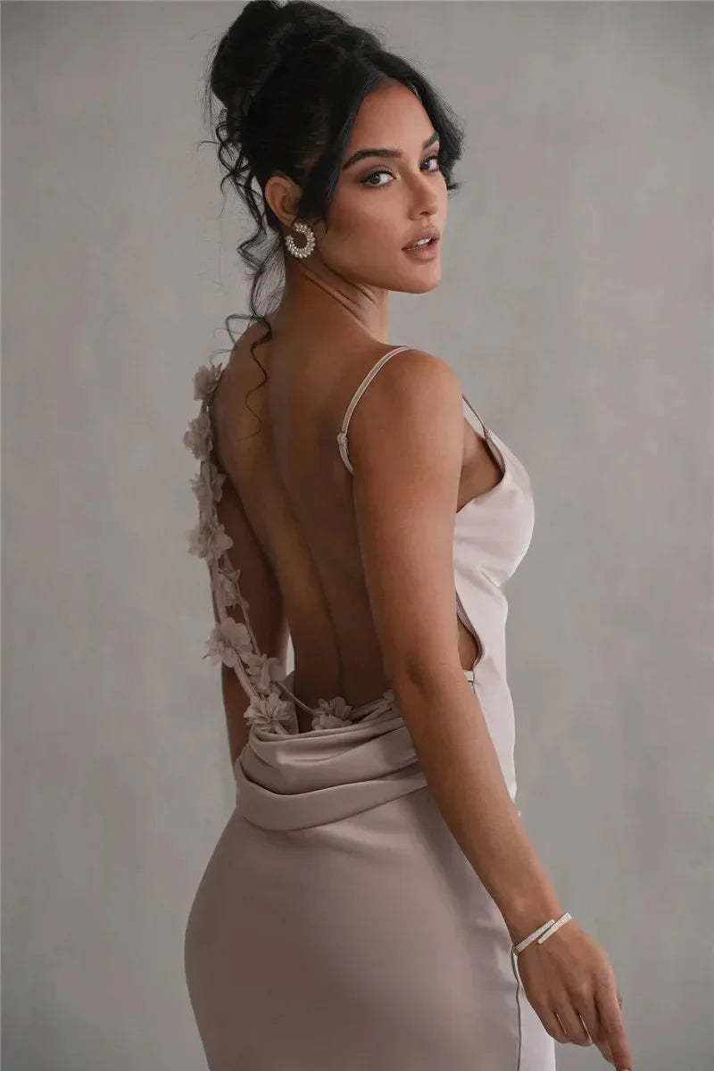 Cassiane | Satin Maxi