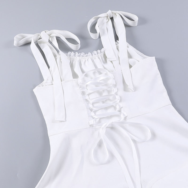 Milkmaid Mini Dress