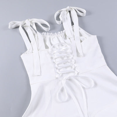 Milkmaid Mini Dress