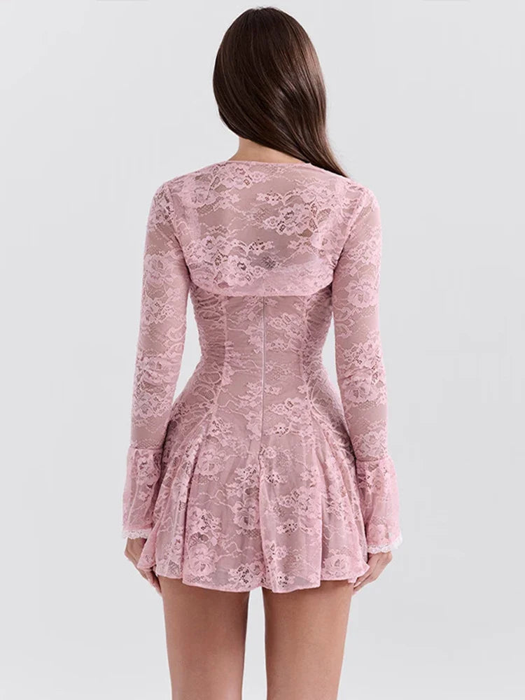 Bianca | Lace Mini Dress