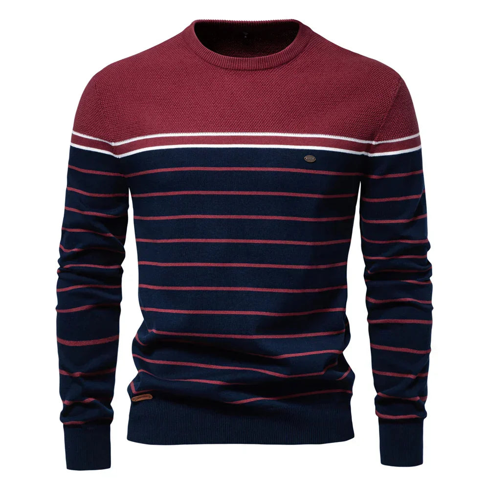MIRAVO | Men's Striped Sweater