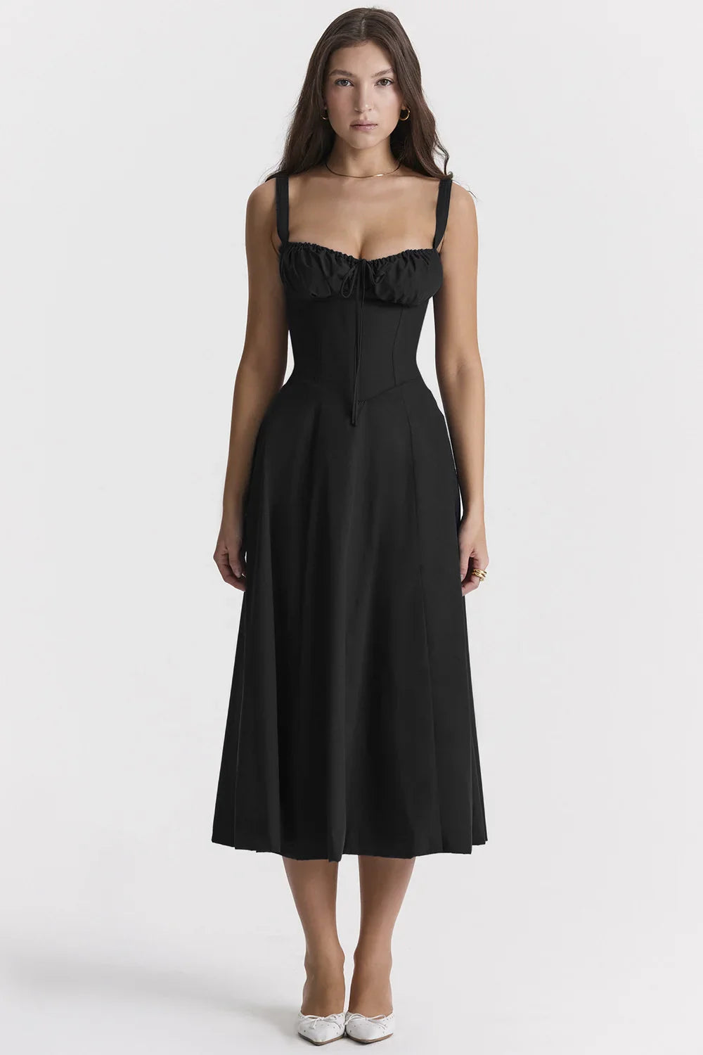 Corset Midi Dress - Selena