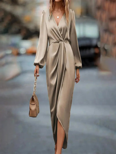 Chic Satin Dress