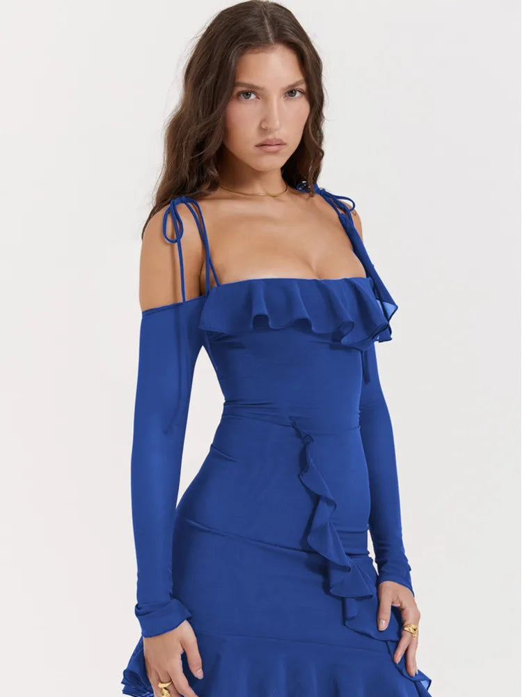 Ruched Mini Dress