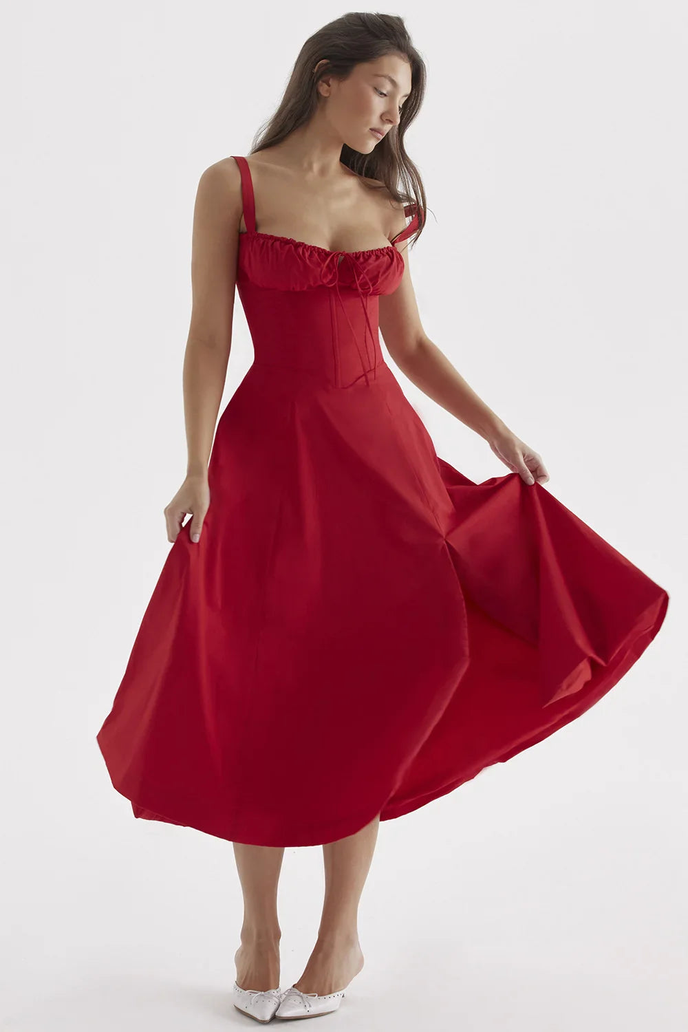 Corset Midi Dress - Selena
