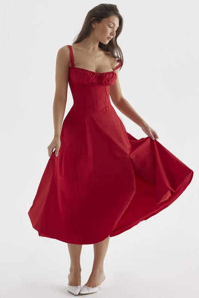 Corset Midi Dress - Selena
