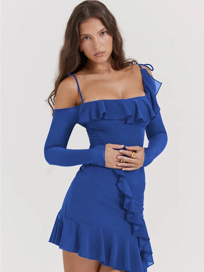 Ruched Mini Dress