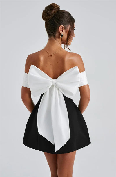Bianca | Satin Mini Dress