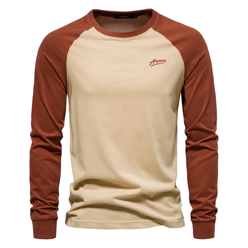 MIRAVO | Long Sleeve T-Shirt with Raglan Sleeves