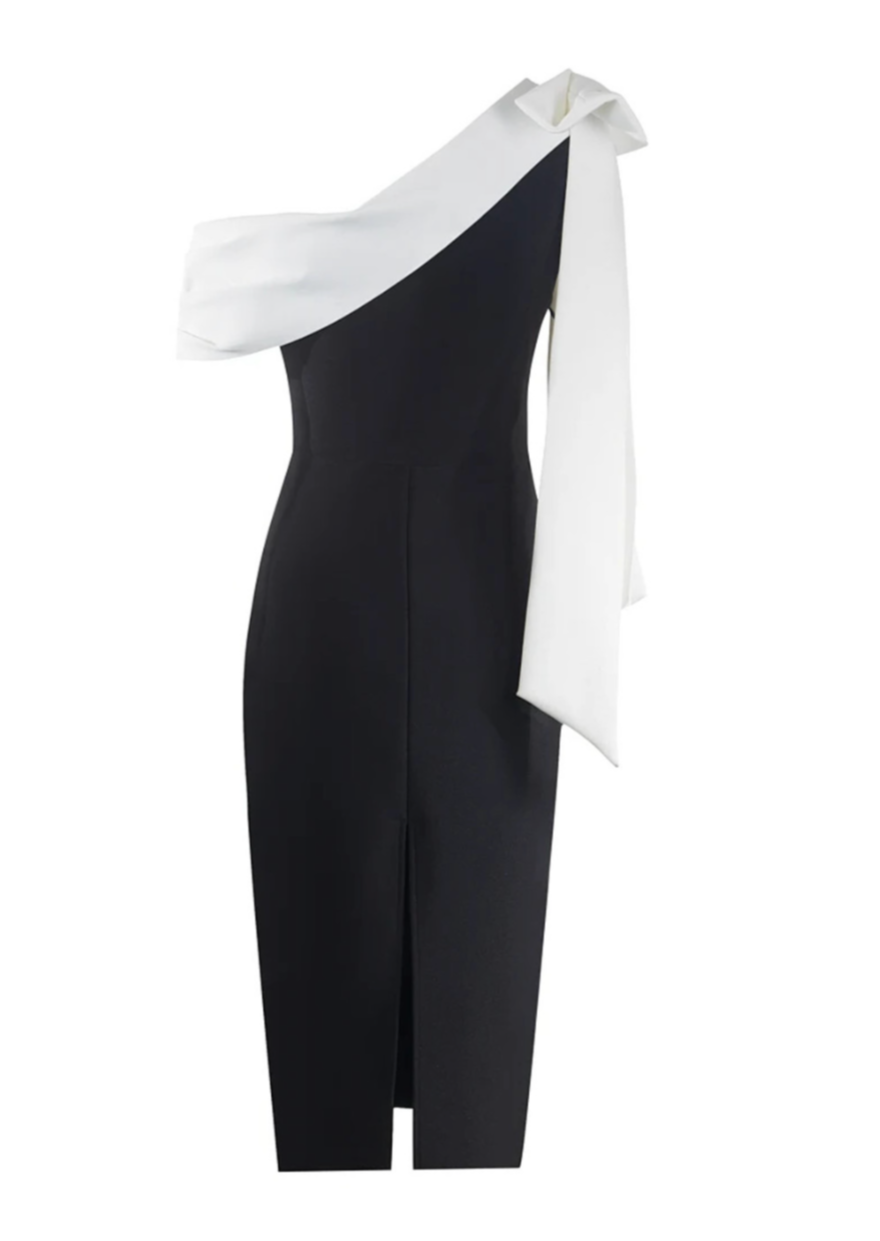 Lyriel | One-Shoulder Midi Dress
