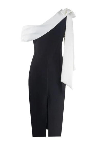 Lyriel | One-Shoulder Midi Dress