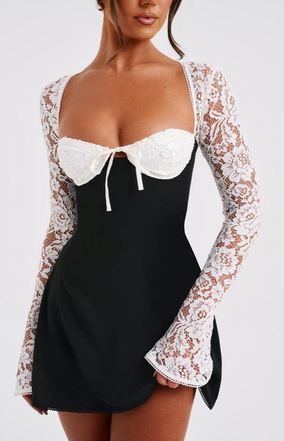 Aerithra | Lace Mini Dress