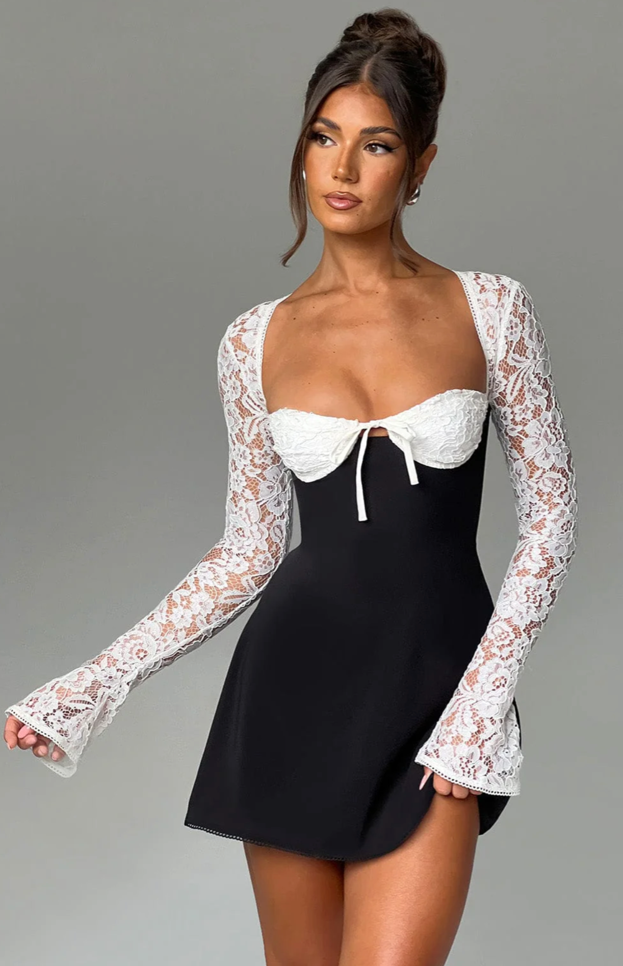 Aerithra | Lace Mini Dress