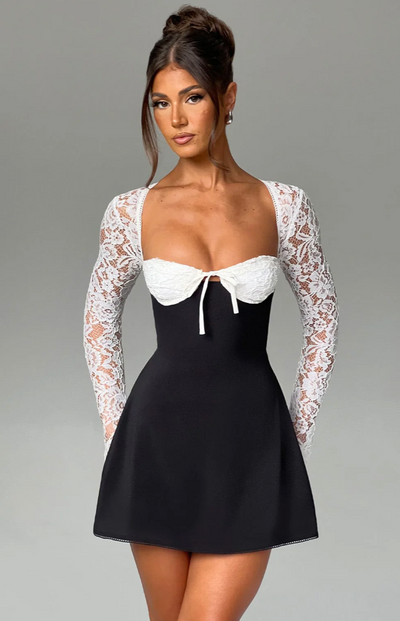 Aerithra | Lace Mini Dress