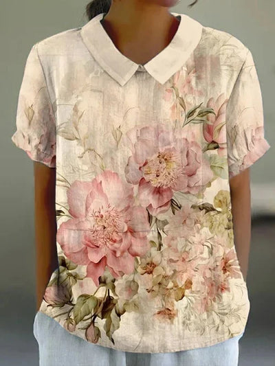 Silk dress "Family BBQ" – Elegant & refined
