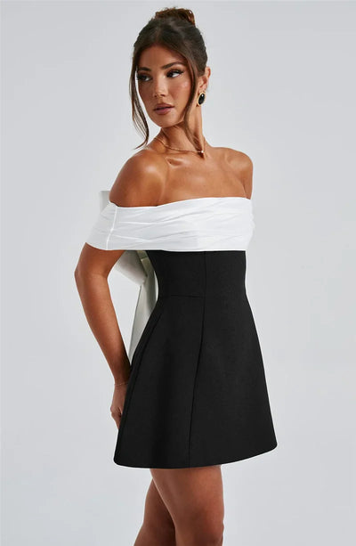 Bianca | Satin Mini Dress