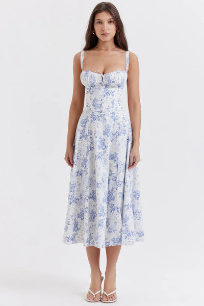 Corset Midi Dress - Selena