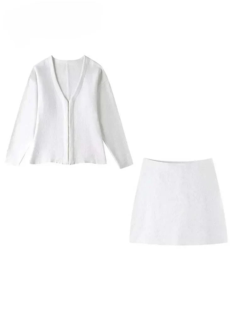 Leni | Blazer & Skirt Set