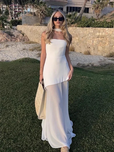 Lea | Asymmetrical Maxi Dress