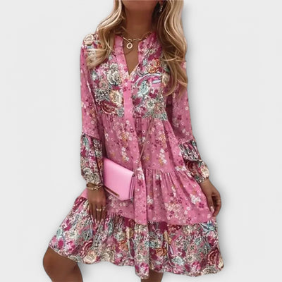 Boho A-Line Dress