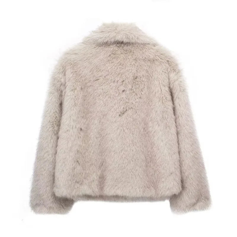 Sleek Fur Jacket | Auralis