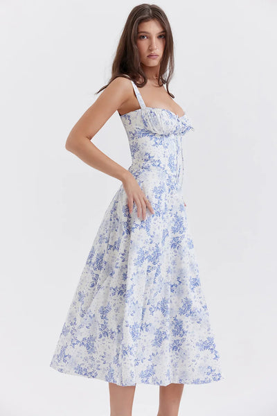 Corset Midi Dress - Selena