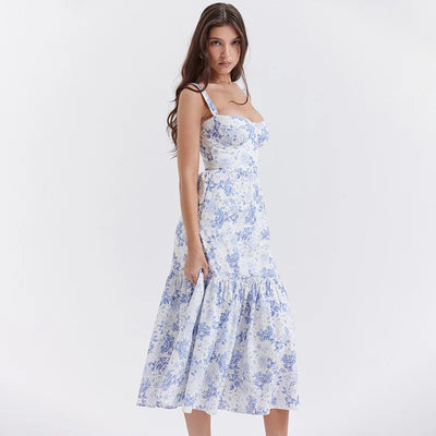 Floral Midi Dress - Marielle