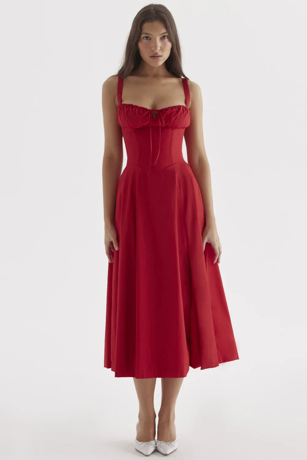 Corset Midi Dress - Selena
