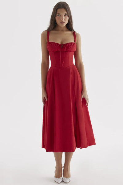 Corset Midi Dress - Selena