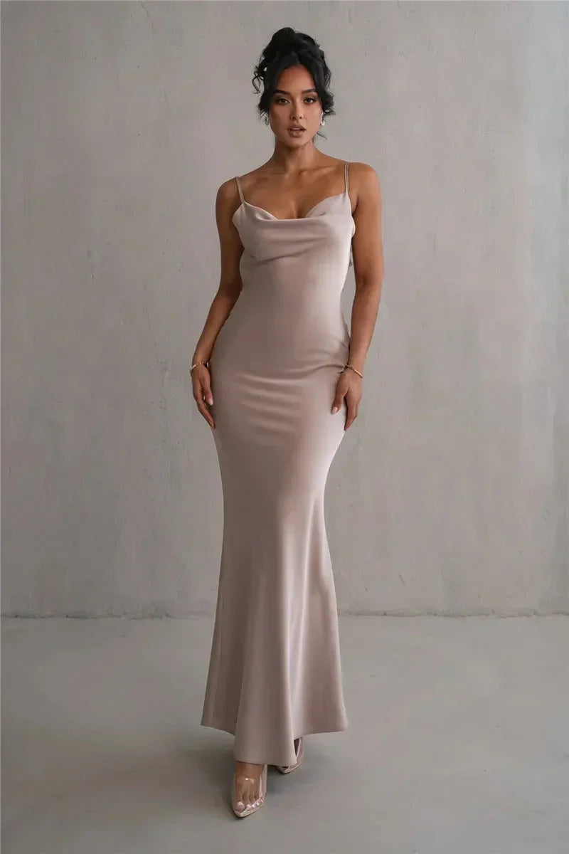 Cassiane | Satin Maxi
