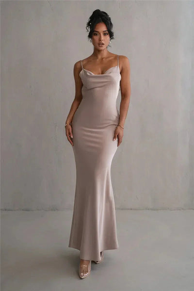 Cassiane | Satin Maxi