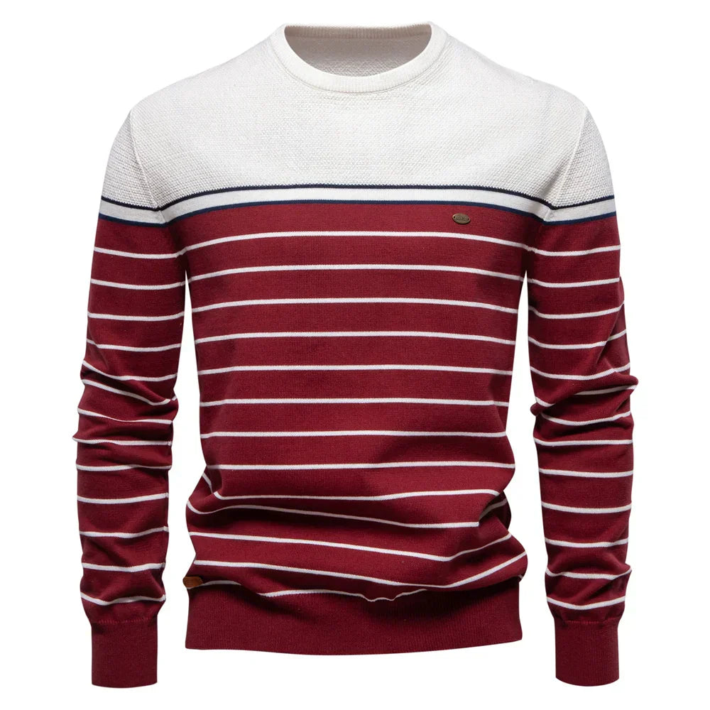MIRAVO | Men's Striped Sweater